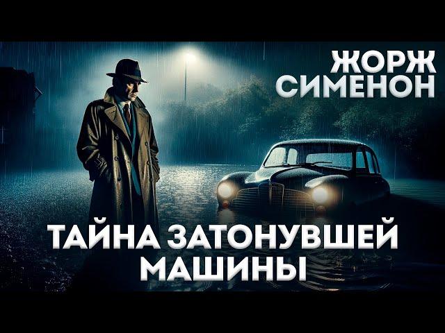ТАЙНА ЗАТОНУВШЕЙ МАШИНЫ (Детектив) - Жорж Сименон | Аудиокнига (Рассказ) | Большешальский