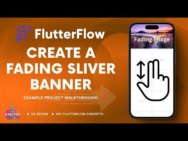 Create an AWESOME Fading Sliver Banner in #FlutterFlow