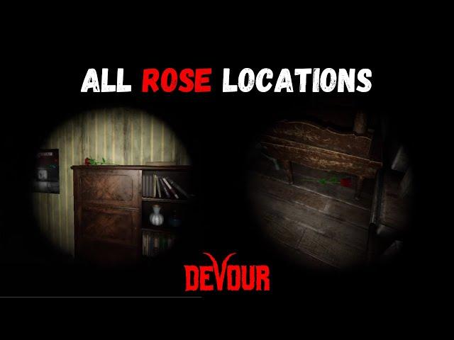 Devour Guide All Rose Locations in the Farmhouse Map