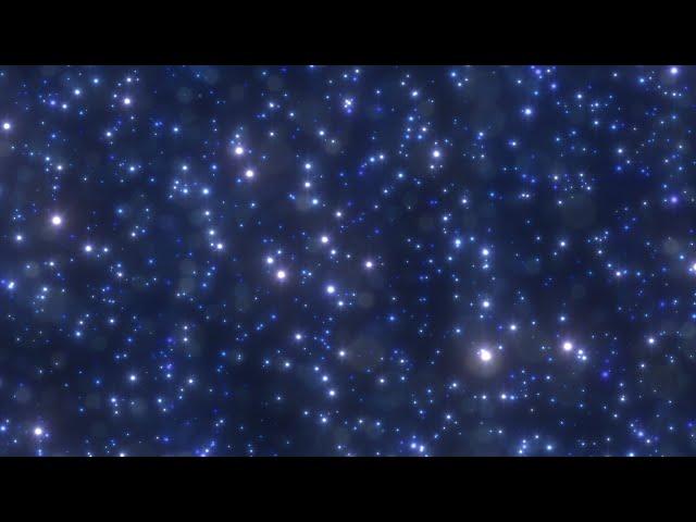 Beautiful Sparkle Overlay of Deep Blue Sapphire Shiny Falling Glitter 4K Motion Background for Edits