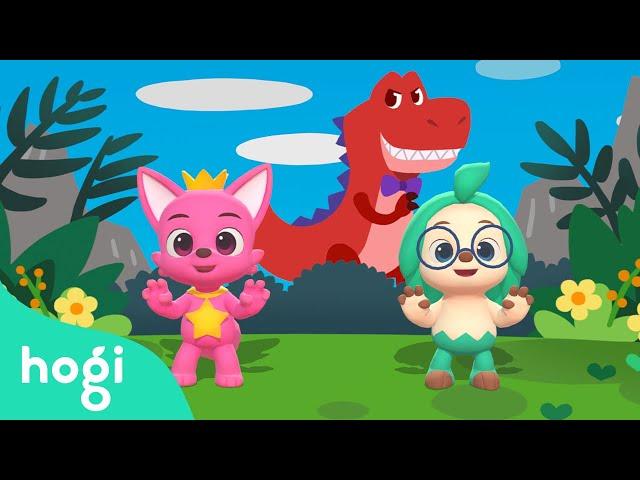 Tyrannosaurus Rex, the Best Hunter! | Pinkfong & Hogi Dance Dance | Nursery Rhymes | Hogi Kids Songs