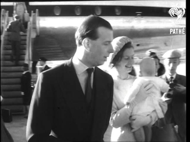 Duke Of Kent Greets Duchess  (1962)