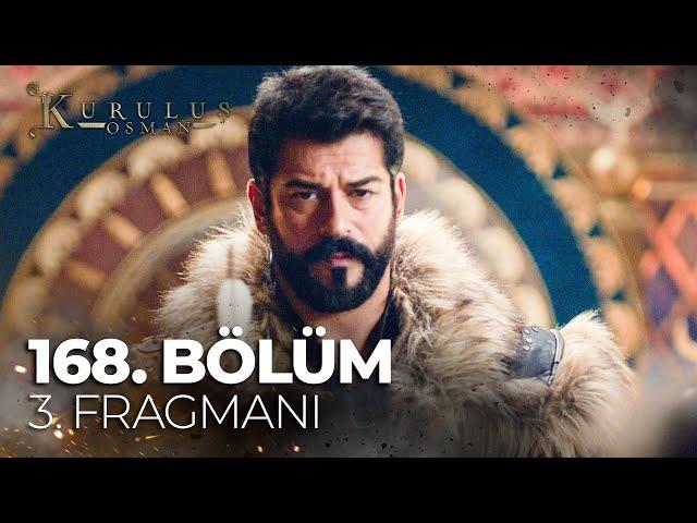 Kuruluş Osman 168. Bölüm 3. Fragman | "Ya devlet başa ya kuzgun leşe" @atvturkiye