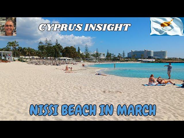 The Hidden Charms of Nissi Beach Ayia Napa Cyprus in March.