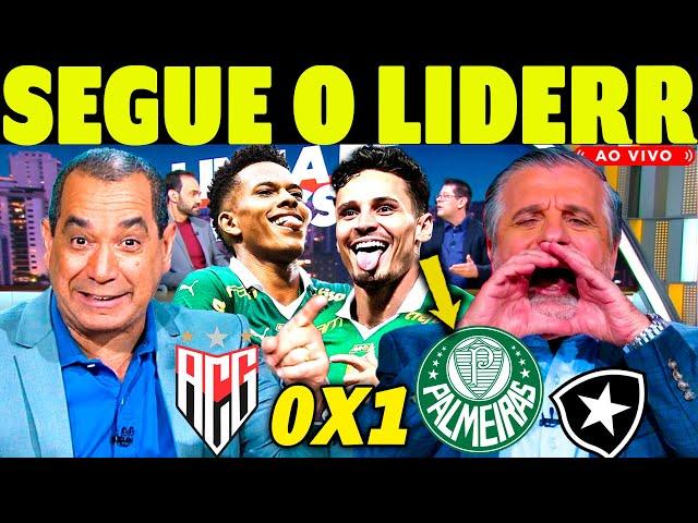 PALMEIRAS RUMO AO TRI!! ''BOTAFOGO PIPOCA E O PALMEIRAS É O LIDER DO CAMPEONATO BRASILEIRO''