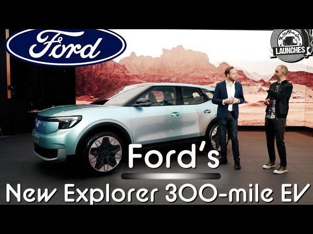 New Ford Explorer goes Electric - Better than the Mustang Mach-E? 4k