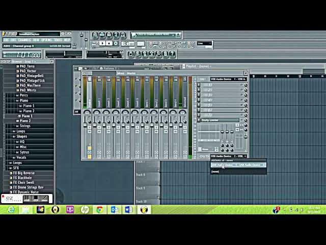 How to Record on Fl Studio 11 with a USB Mic