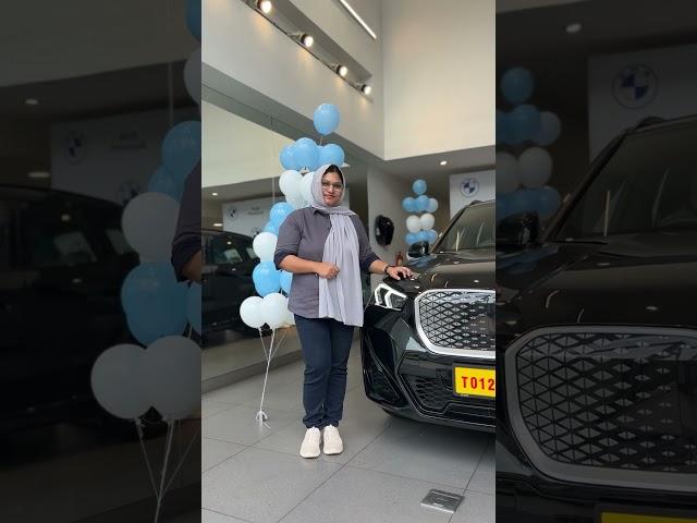 Dr. Khaleel Majid Mayyeri Drives Home the Fully-Electric BMW iX1 | BMW EVM Autokraft
