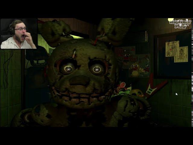 Все испуги Куплинова в FNAF 1-4