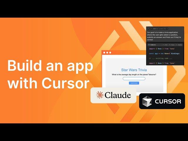 Building (and deploying!) with AI-assistance using Cursor, Claude and Cloudflare