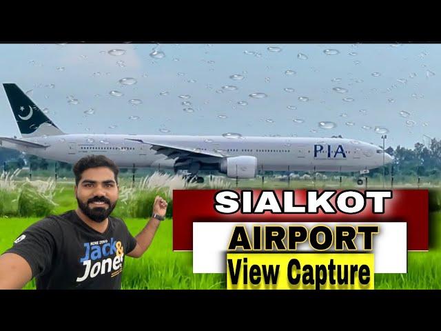 Sialkot Airport inside View | Romantic Weather Early Morning | Shair Ali Vlogs