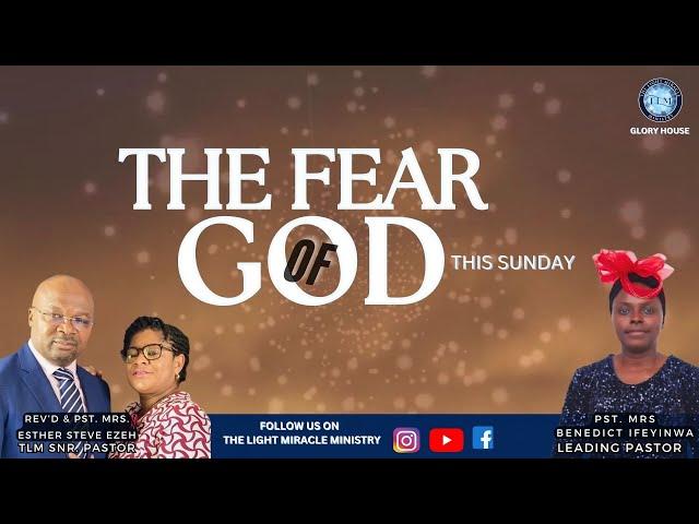 THE FEAR OF GOD || PST. MRS BENEDICT IFEYINWA || 22ND SEPTEMBER 2024