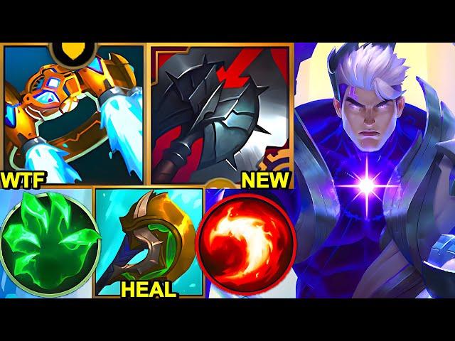 Wild Rift China Garen Top - 17KILL New Scorch & Hextech Black Cleaver GAREN Build Runes