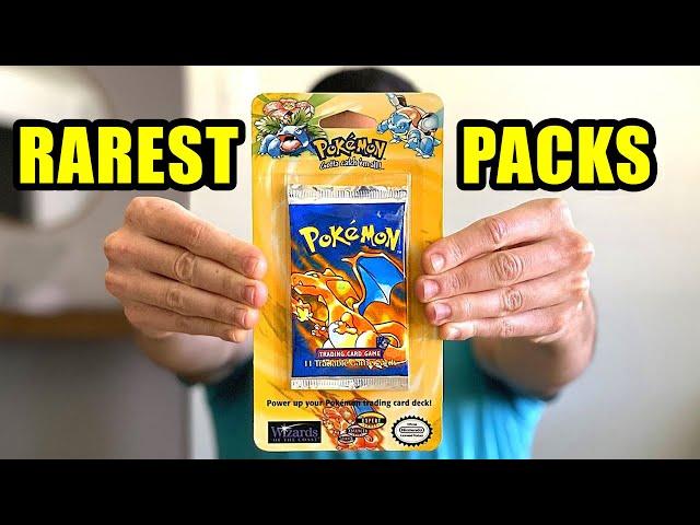 I Opened the RAREST Packs of Pokemon Cards