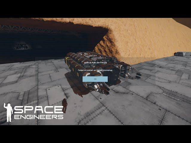 Space Engineers - Blueprints - Failed to publish on Steam Workshop