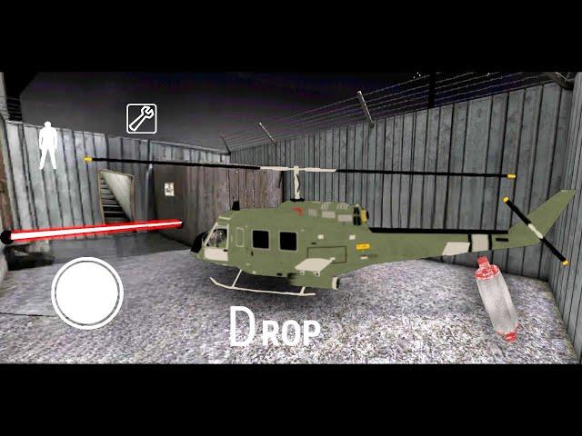 Granny New Update With New Helicopter Escape In Granny v1.9 House || New Update Granny New V1.9 #mod