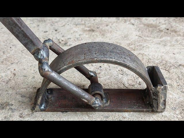 Awesome Techniques For Flat Bar Bending / Useful And Easy Tools For Metal Bar Bending