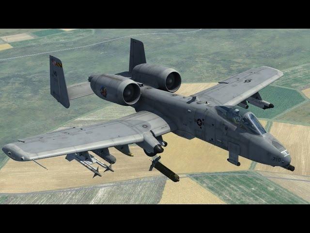 DCS World | Применение неуправляемого вооружения на A-10C