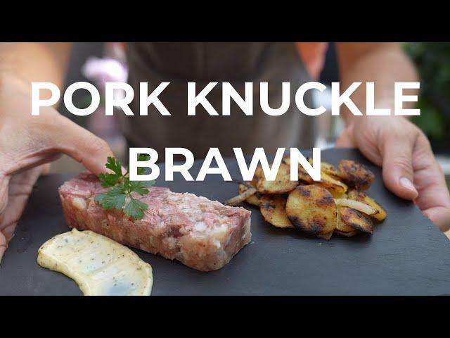 Make your own pork knuckle brawn - tasty and easy