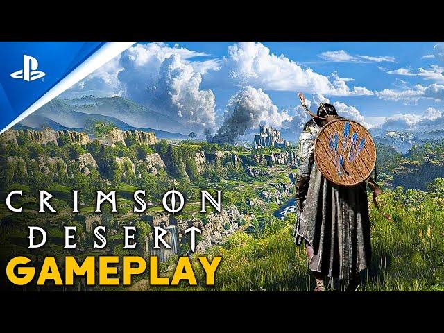 CRIMSON DESERT Gameplay Demo 2 HOURS 4K