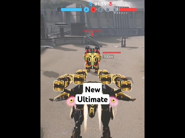 WR NEW ULTIMATE GROM VS ULTIMATE ARTHUR COMPARISON [WAR ROBOTS SHORTS]