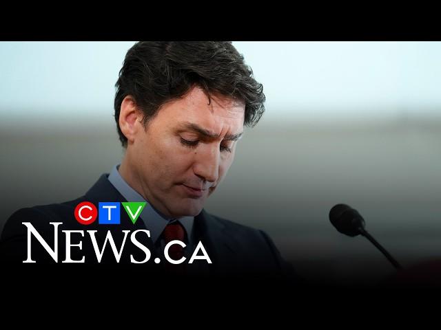 Trudeau tears up during announcement in Ottawa | ‘We got you, even on the last few days of gov’t’