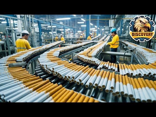 How Cigarettes Is Made In Factory? Captain Discovery