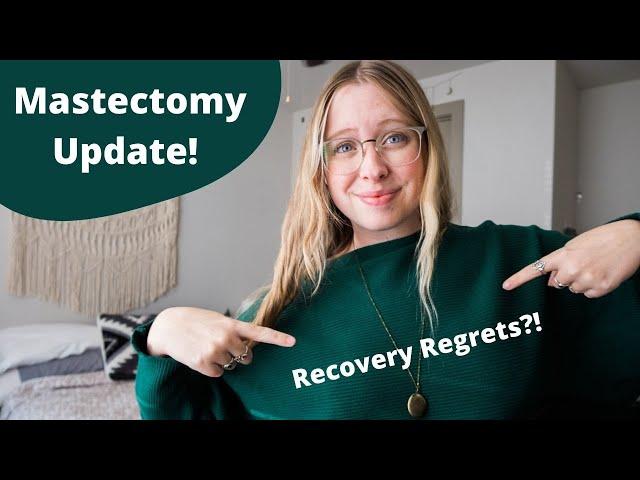 Preventative Double Mastectomy & Reconstruction Results Update! What I regret from recovery ️