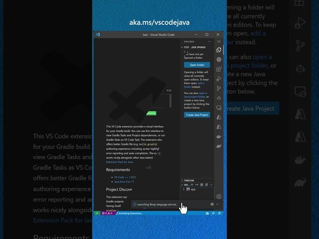 Java, Gradle, and VS Code 