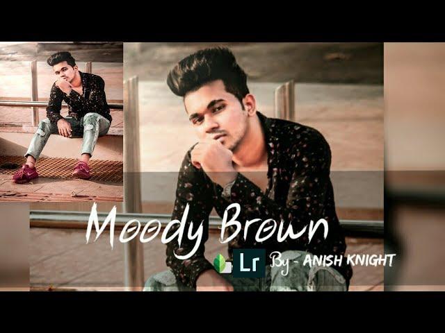 How To Edit Moody Brown In Lightroom | Lightroom Photo Editing | Lightroom Mobile Tutorial |