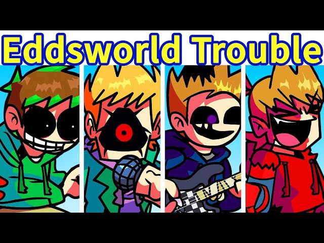 Friday Night Funkin:  Eddsworld's Trouble (Edd, Tom, Matt, Tord Sing Triple Trouble) - FNF Mod