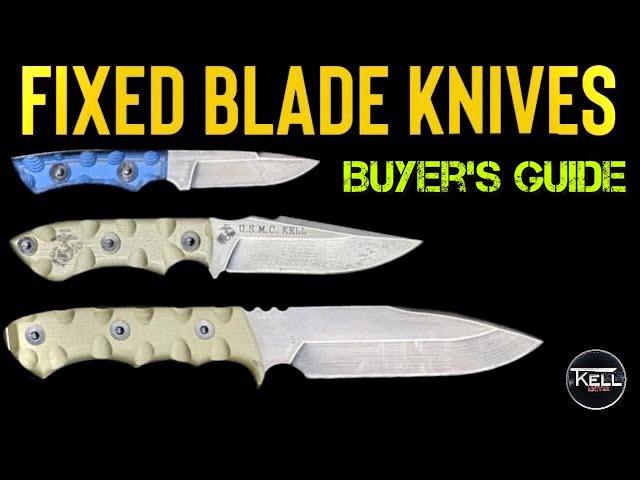 Which Knife Should I Buy? T.Kell Fixed Blades. How to Choose the Right Knife. Concealed Carry EDC