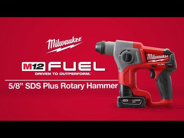 Milwaukee® M12 FUEL™ 5/8" SDS Plus Rotary Hammer