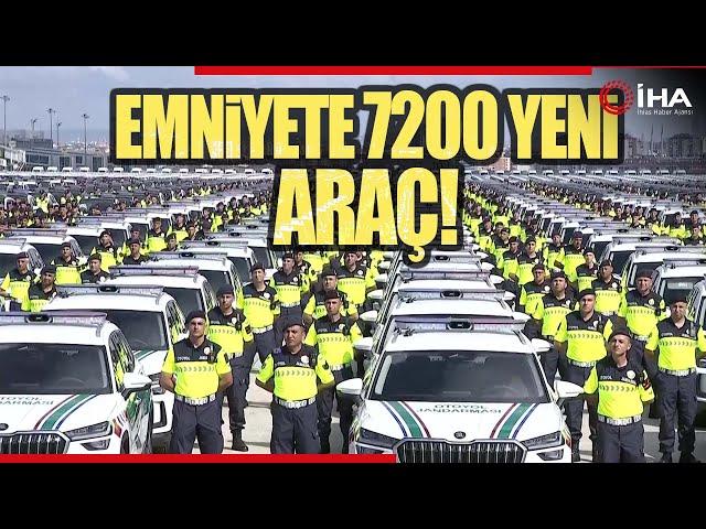 Cumhurbaşkanı Erdoğan, ‘’Jandarma ve Emniyet'e 7204 Yeni Aracın Hizmete Alım Töreni’’nde konuşuyor