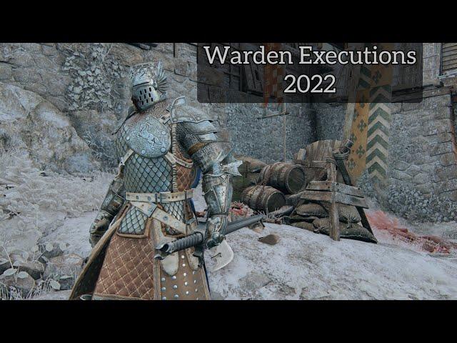 For Honor - All Warden Executions (2022)