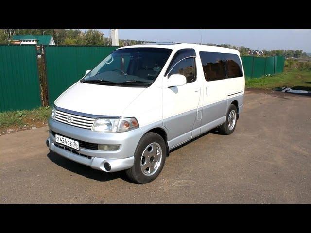 1997 Toyota Hiace Regius. Start Up, Engine, and In Depth Tour.