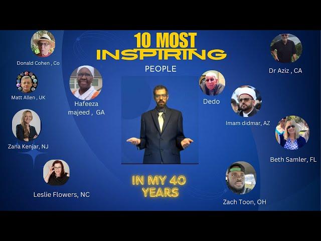 10 most inspiring People