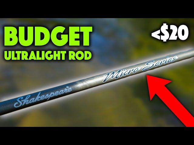 SHAKESPEARE MICRO SERIES Ultralight Rod [First Impressions]