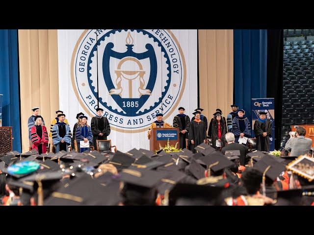 Georgia Tech Fall 2024 College of Engineering Master's Commencement