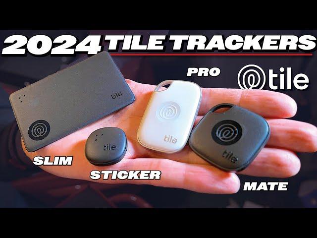 Which should you buy? 2024 Tile Trackers -- Mate | Pro | Slim | Sticker