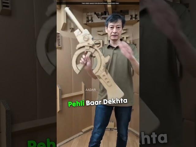 This Guy Designs INSANE Weapons From Cardboard