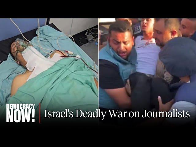 CPJ Head Condemns Israel's Deadly War on Journalists in Gaza as IDF Threatens Al Jazeera Reporters