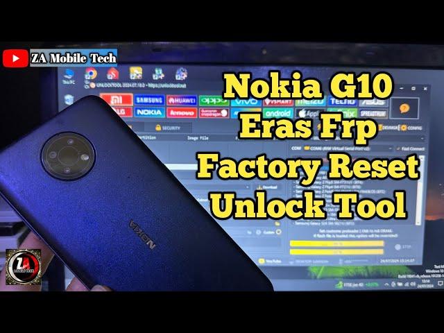 Nokia G10 Factory Reset | Frp Bypass With Unlock Tool | Erase Frp Nokia G10 | Za Mobile Tech