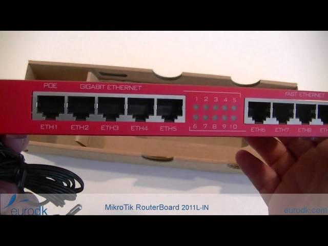 MikroTik RouterBoard 2011L-IN QUICK UNBOXING & SPECIFICATIONS HD