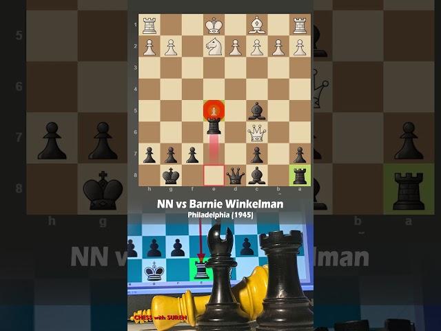 The Best Checkmate Ever?