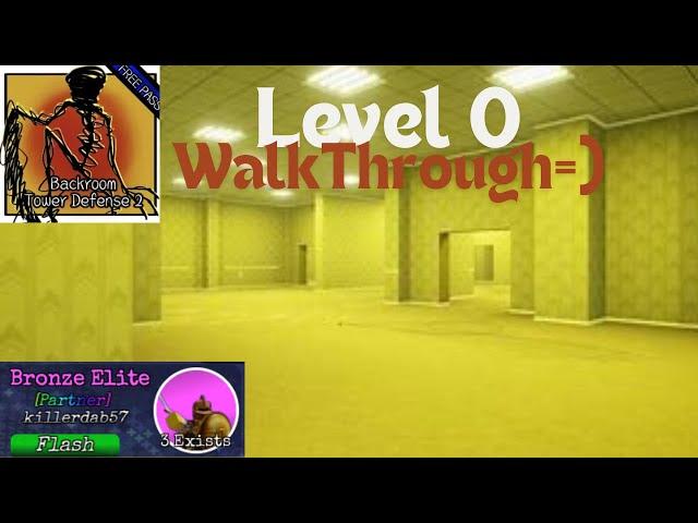 🟡 Level 0 Walkthrough: Beginner’s Guide to Backrooms Tower Defense 2! 