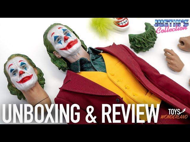 Joker Joaquin Phoenix 1/6 Scale Figure TOP & Toy Center Suit Unboxing & Review