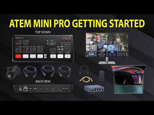 ATEM MINI PRO GETTING STARTED TRAINING