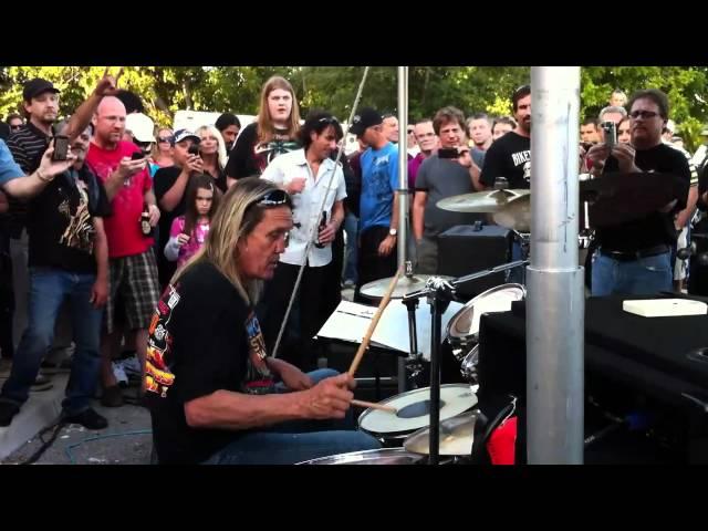 Nicko McBrain - Number of The Beast Live @Rock n Roll Ribs Ft. Lauderdale, Fl 12-12-2010