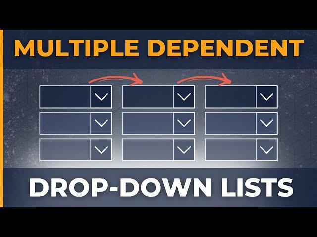 Infinite Multiple Dependent Dropdown Lists In Google Sheets